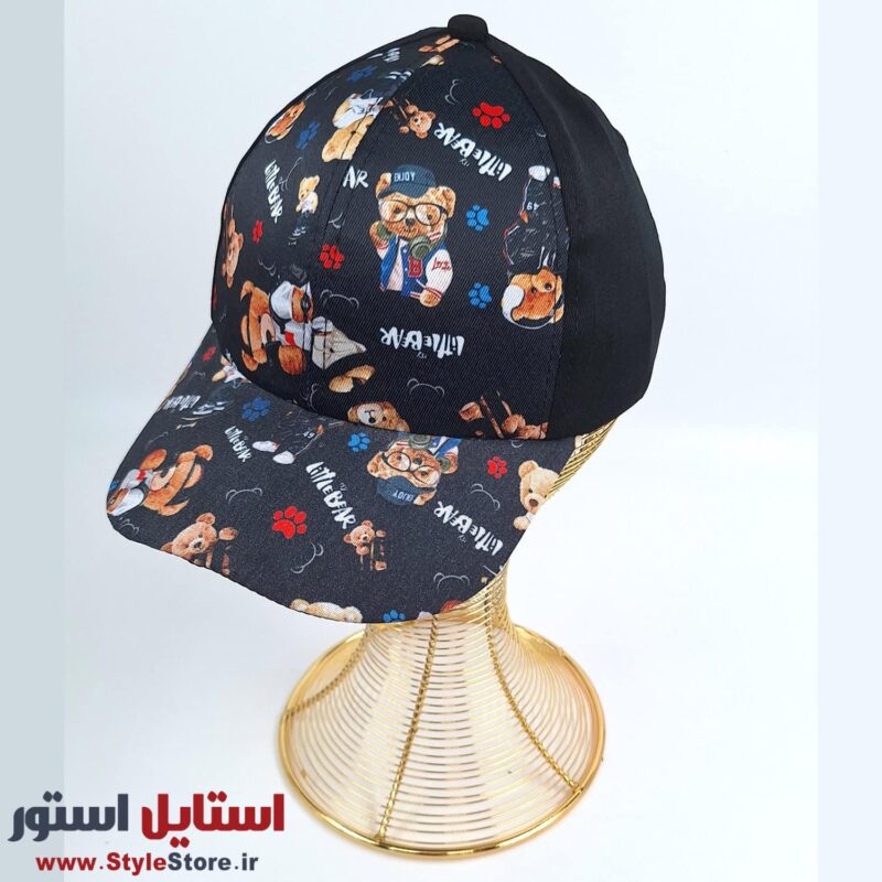 کلاه کپ پسرانه طرح LITTLE BEAR کد 1369
