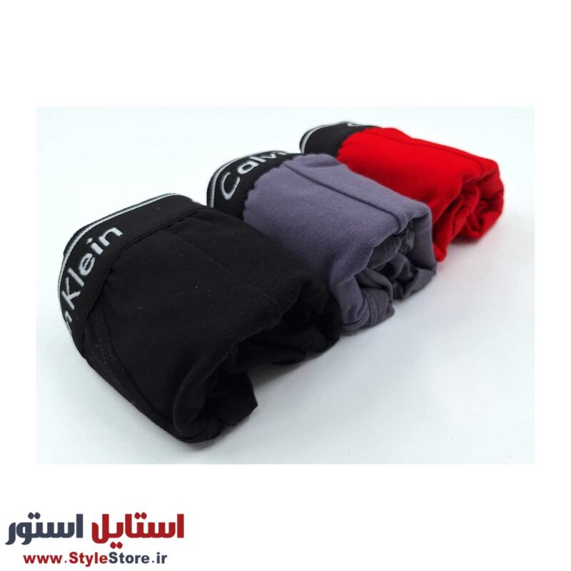 شورت مردانه اسلیپ کلوین کلاین بایان کد GHMET مجموعه 2 عددی