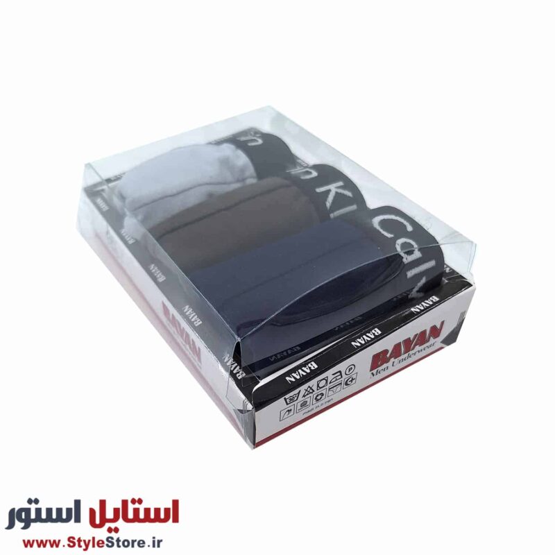 شورت مردانه مدل اسلیپ کد TOSASO مجموعه 3 عددی