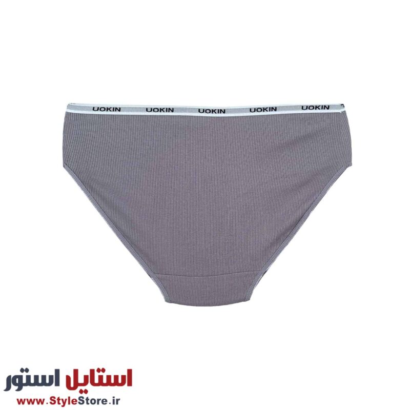 شورت زنانه طرح چتر رنگ طوسی