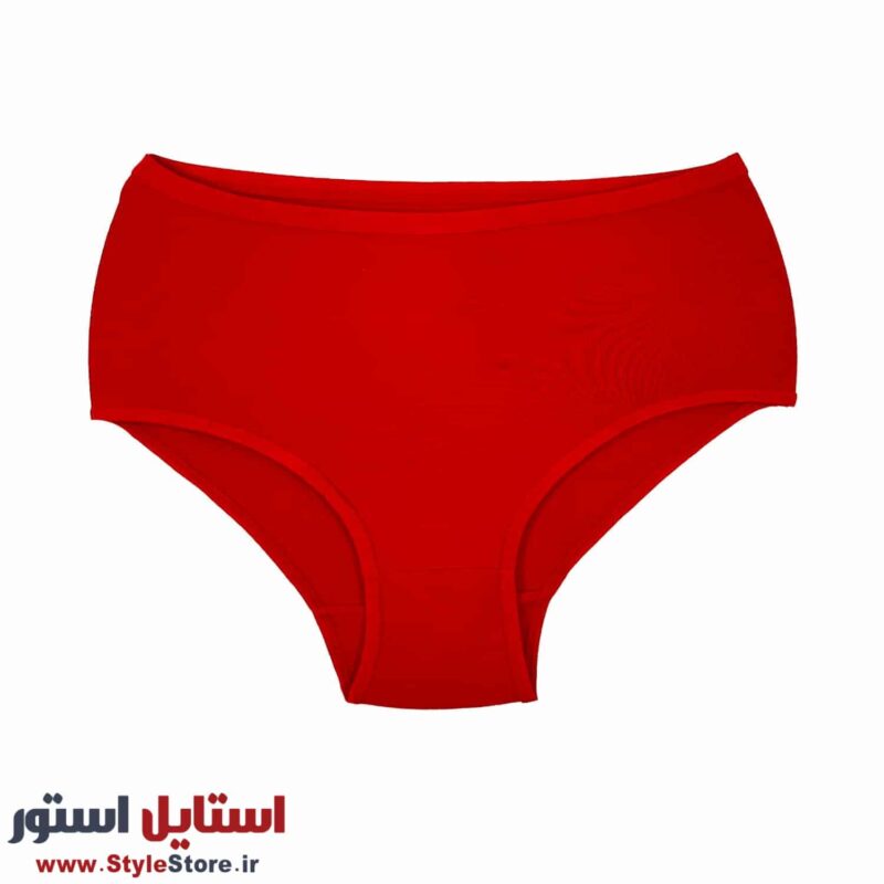 شورت پنبه ای زنانه توریسا رنگ قرمز