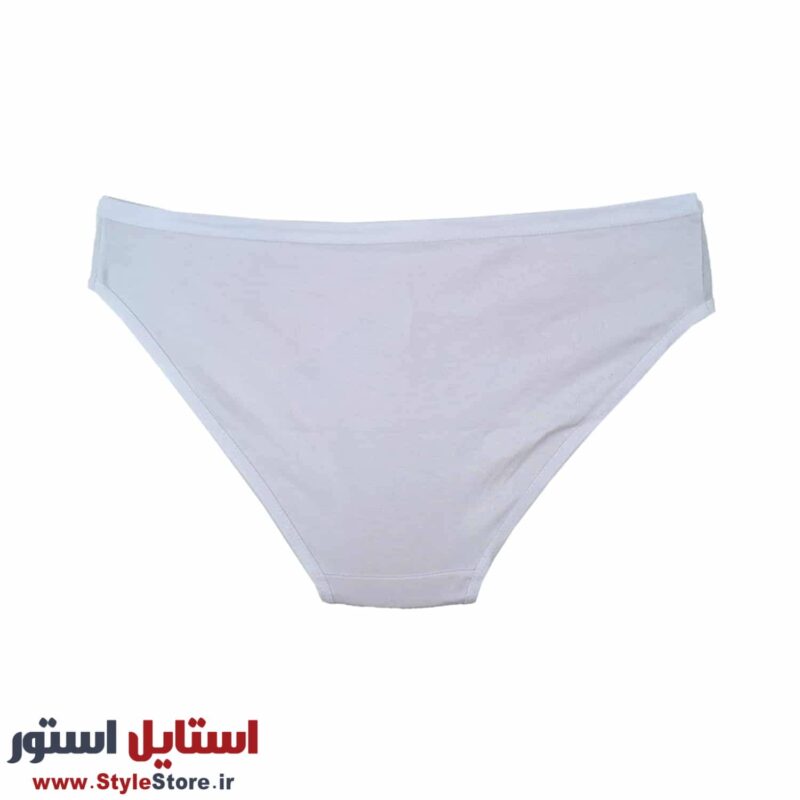 شورت جلو گیپور زنانه توریسا رنگ سفید