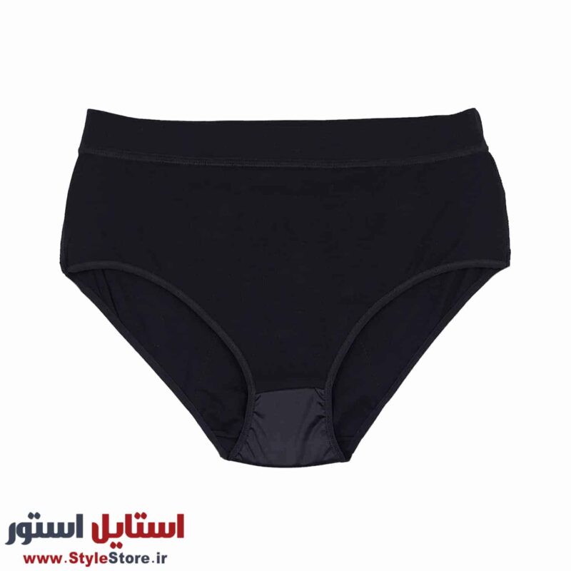 شورتکس زنانه مدل جیب دار کد 1415 رنگ مشکی