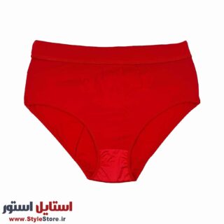 شورتکس زنانه مدل جیب دار کد 1414 رنگ قرمز