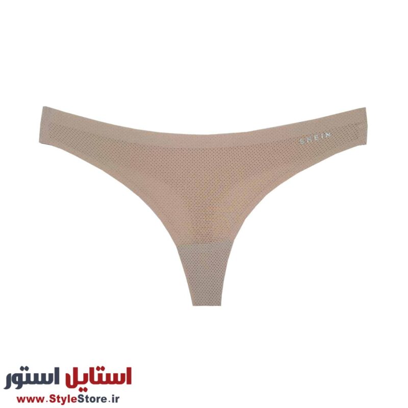شورت زنانه مدل لامبادا کد SH1430 رنگ کرم