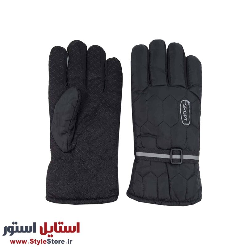 دستکش موتورسواری مدل شمعی طرح SPORT کد 1456