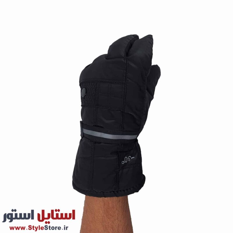دستکش موتورسواری مدل شمعی شب نما کد 4k1465