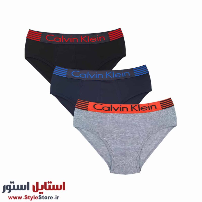 شورت مردانه باکسر اسلیپ کلوین کلاین مجموعه 3 عددی