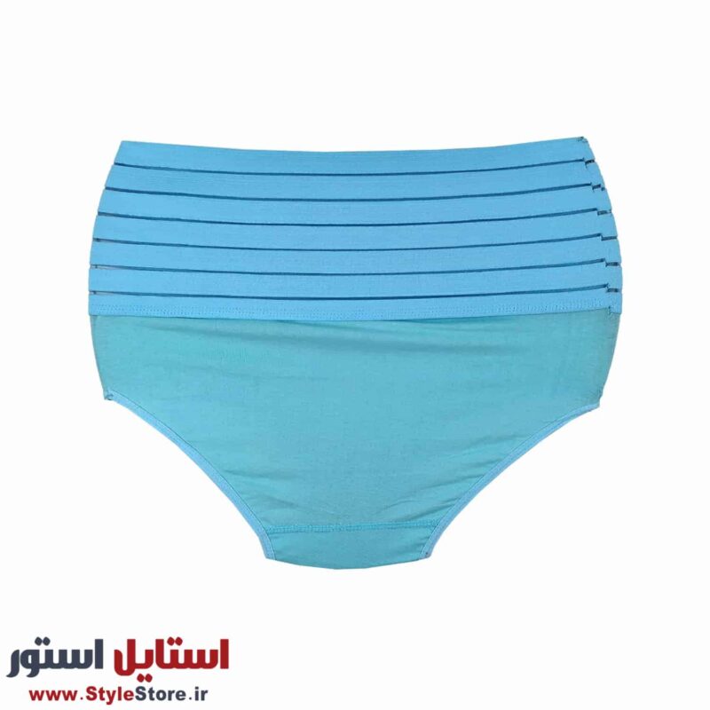 شورت گنی زنانه مدل STYLE کد 1481 رنگ آبی