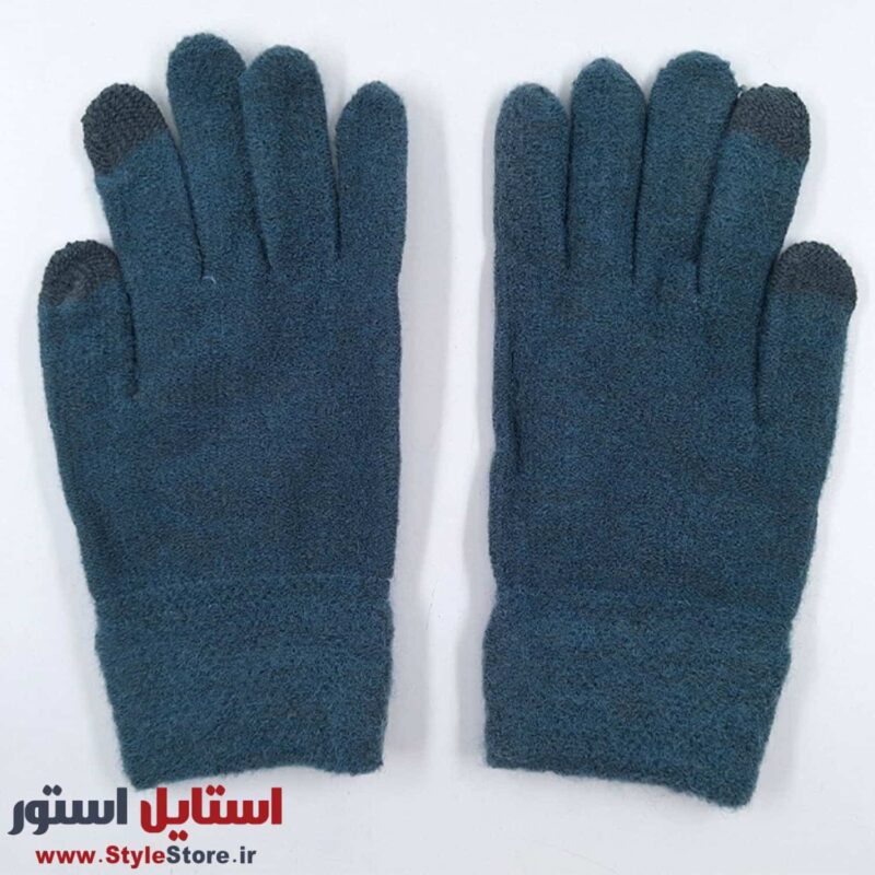 دستکش بافتنی طرح BEASTER رنگ سبز