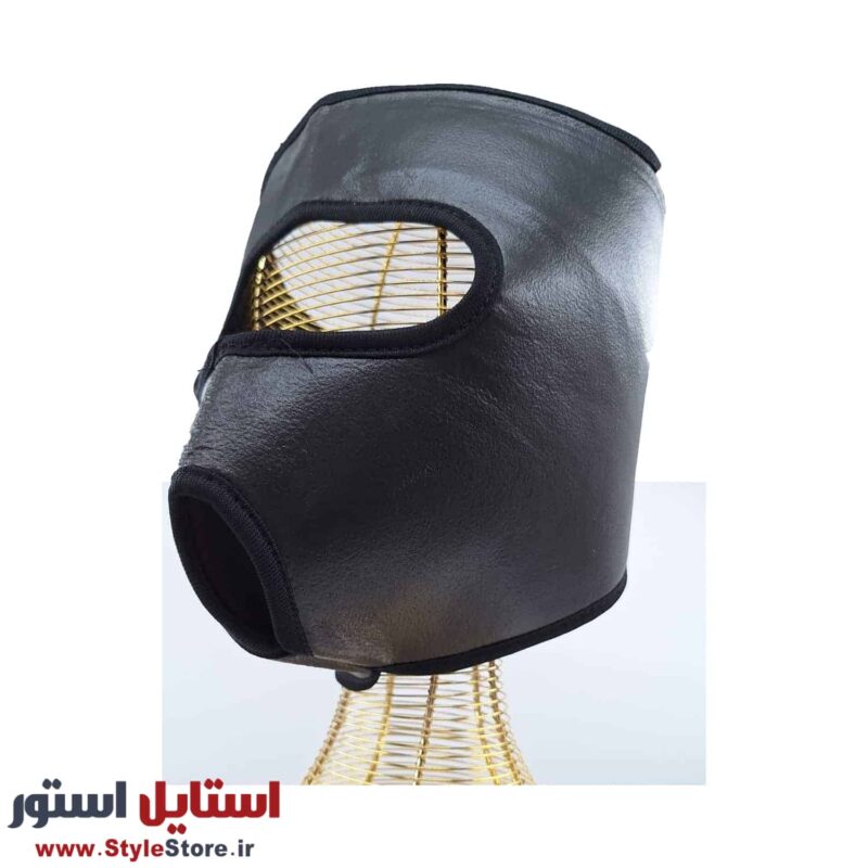 ماسک زمستانی مردانه مدل چرمی کد 1495
