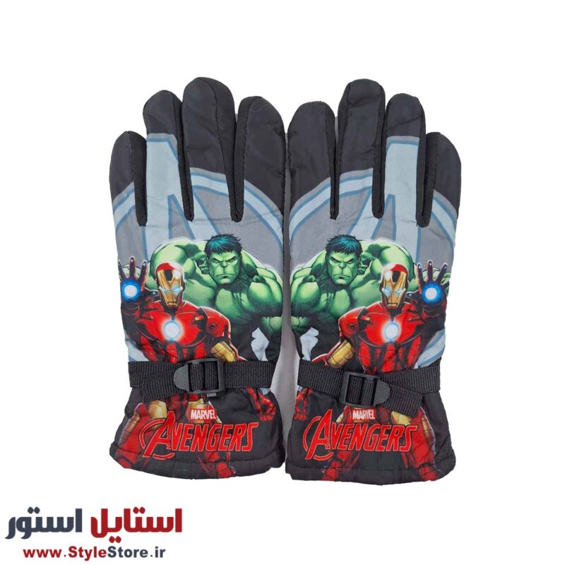 دستکش پسرانه مدل هالک کد 1489