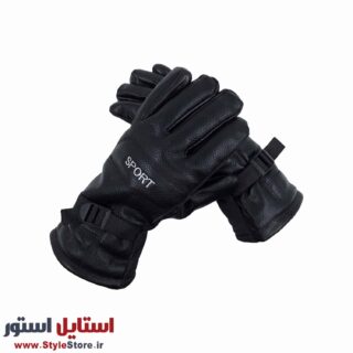 دستکش موتورسیکلت مدل چرم اسپرت کد 1513