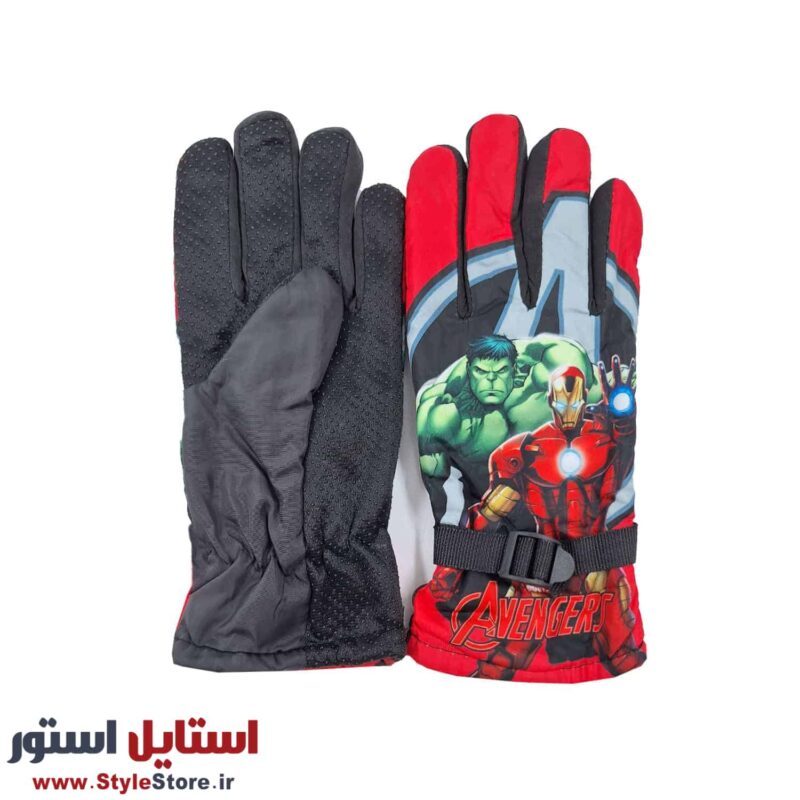 دستکش پسرانه مدل هالک کد 1489