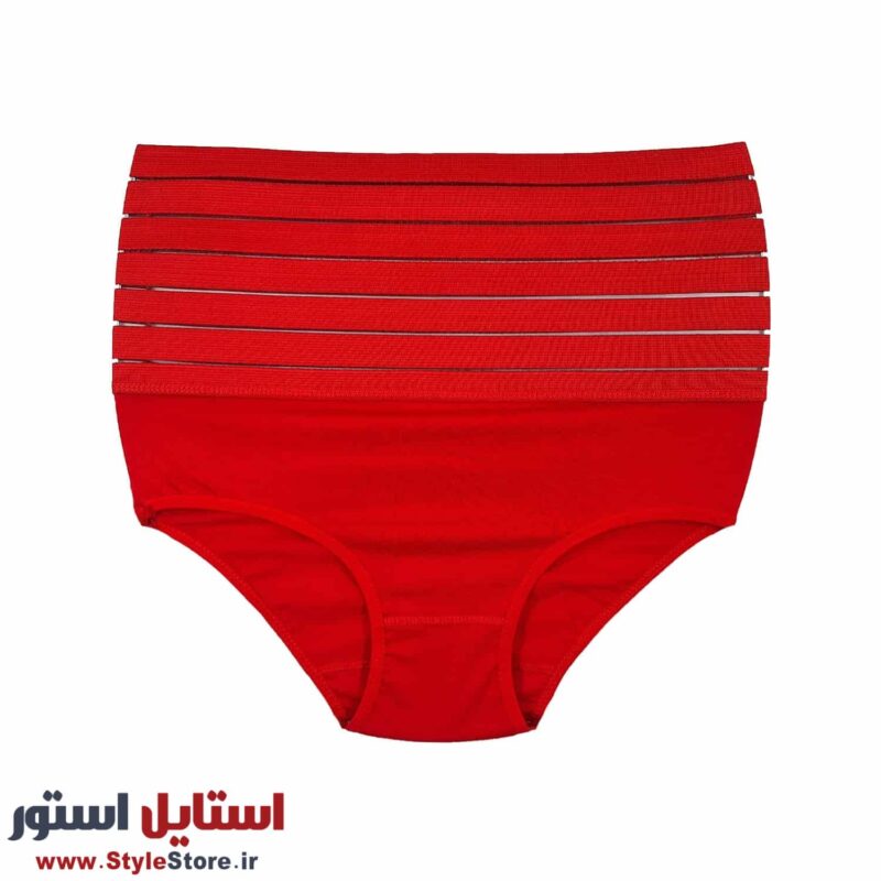 شورت گنی زنانه مدل STYLE کد 1479 رنگ قرمز