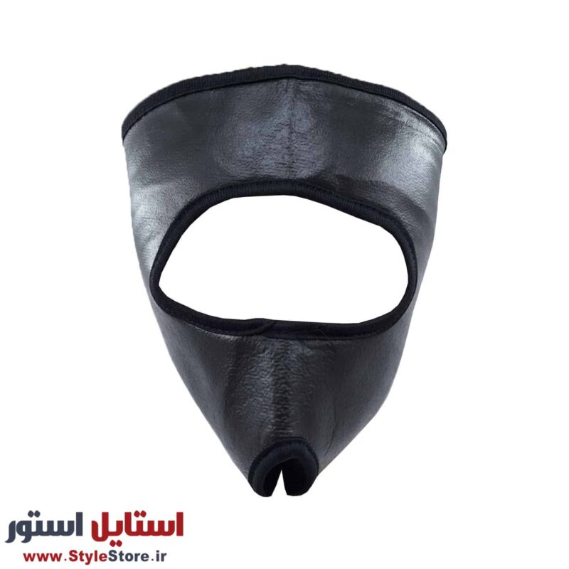 ماسک زمستانی مردانه مدل چرمی کد 1495