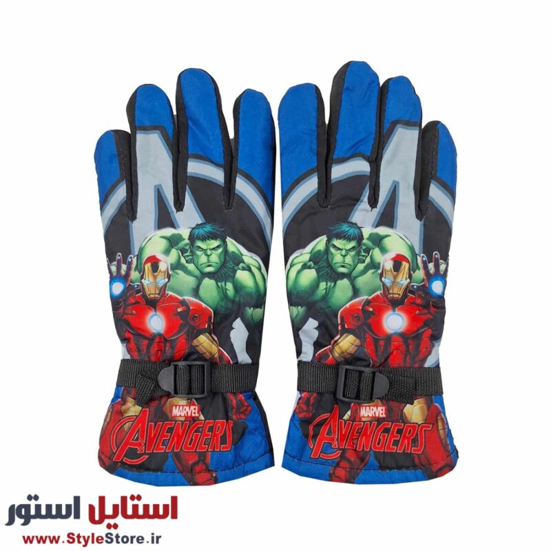 دستکش پسرانه مدل هالک کد 1489