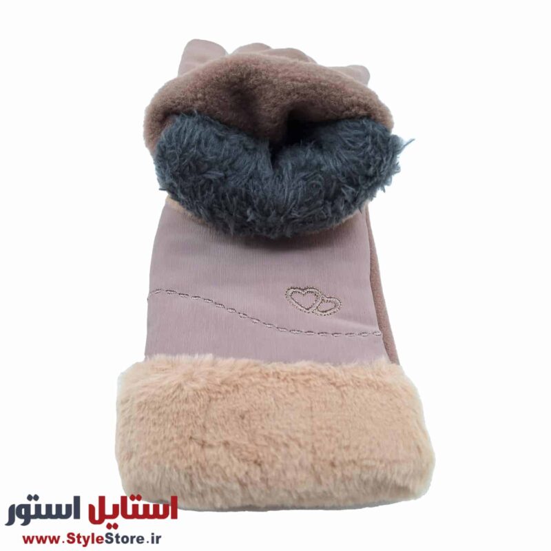دستکش زنانه مدل KHAZ-AA کد 1471 رنگ ارغوانی