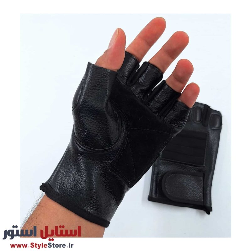 دستکش بدنسازی مدل مخمل کد 1497