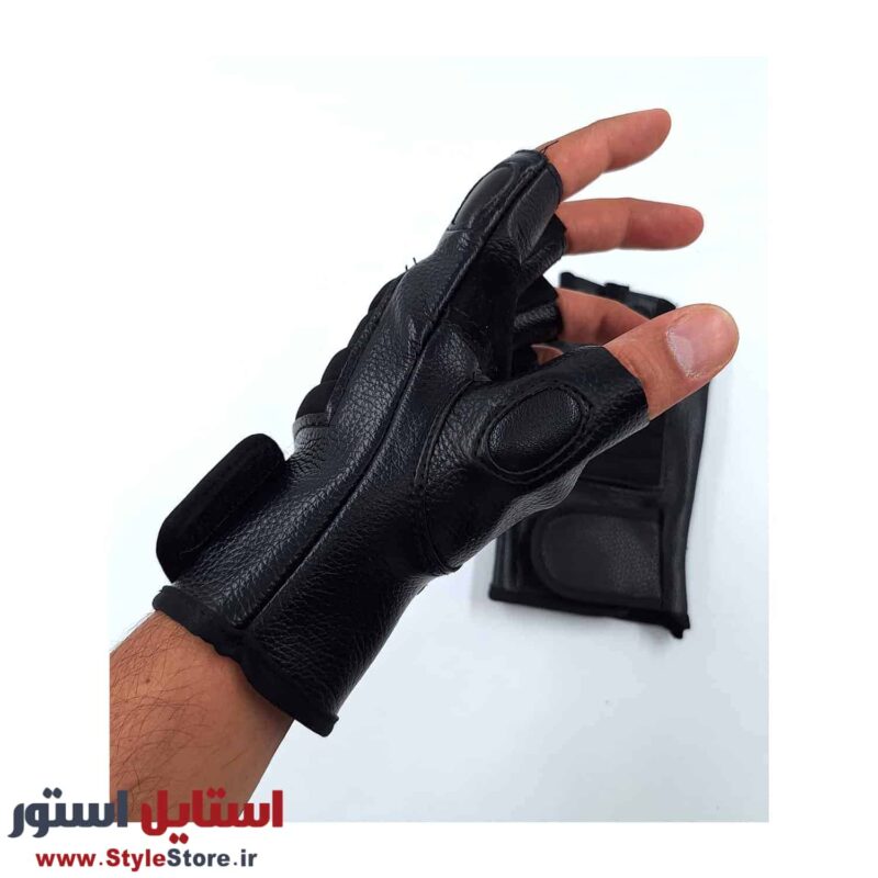 دستکش بدنسازی مدل مخمل کد 1497
