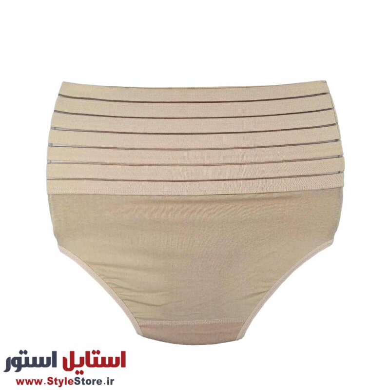 شورت گنی زنانه مدل STYLE کد 1482 رنگ کرم