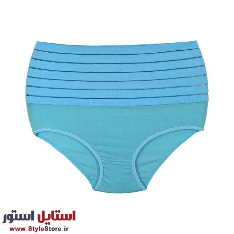 شورت گنی زنانه مدل STYLE کد 1481 رنگ آبی