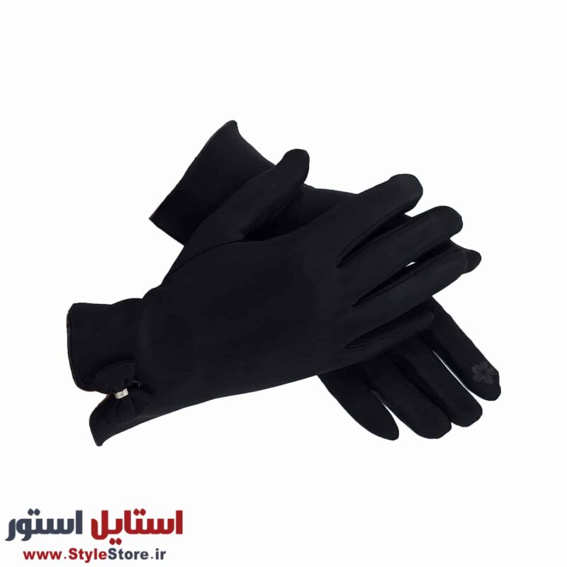 دستکش زنانه مدل پاپیون غواصی کد 1476