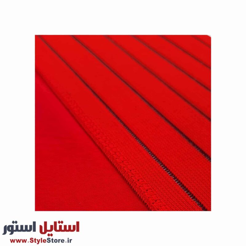 شورت گنی زنانه مدل STYLE کد 1479 رنگ قرمز