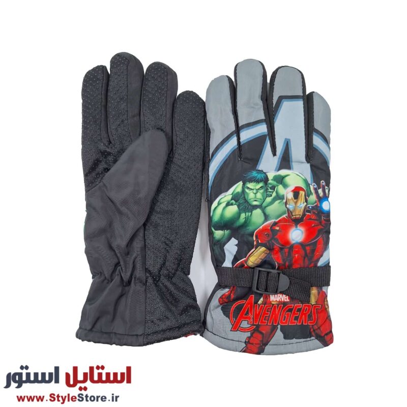 دستکش پسرانه مدل هالک کد 1489