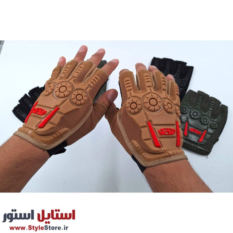 دستکش دوچرخه سواری مدل تاکتیکال IAI کد 1496