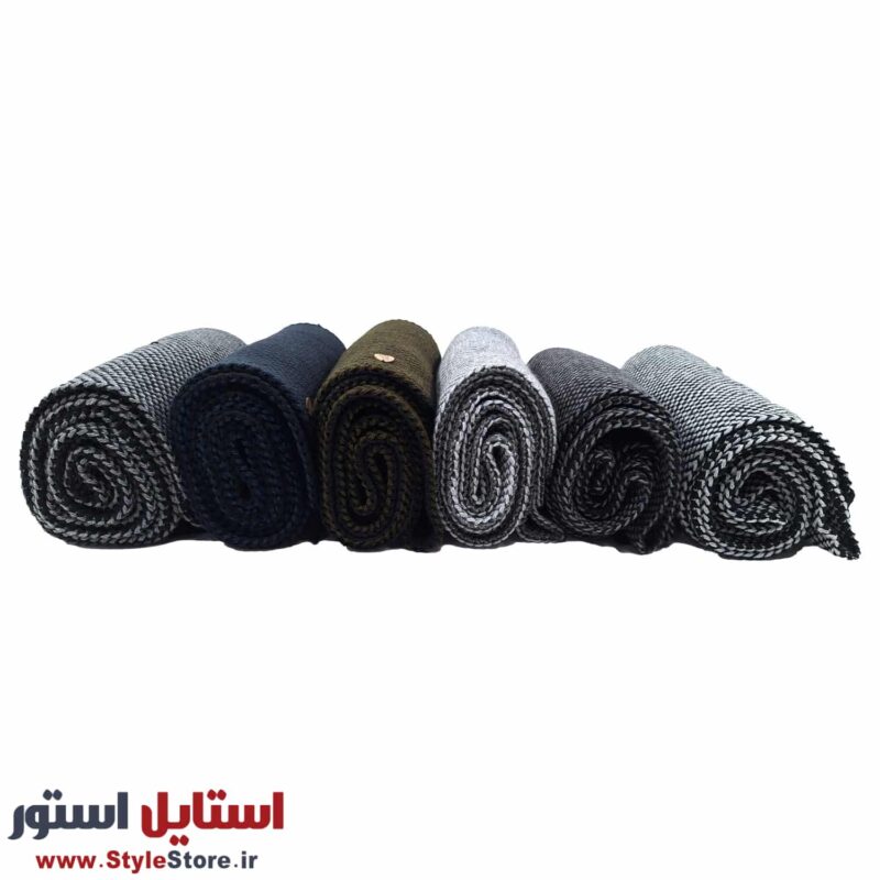 شال گردن مردانه سیلکا مدل خالدار کد 1534