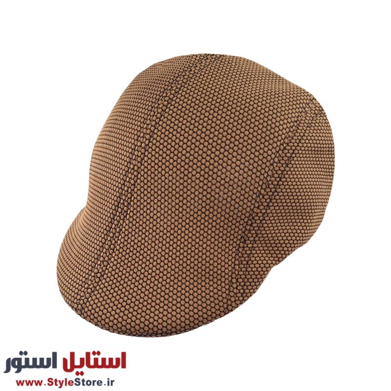 کلاه پیکی بلایندرز مردانه مدل CIRCLE کد 1533 رنگ نسکافه ای