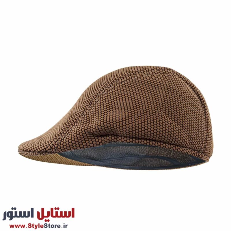 کلاه پیکی بلایندرز مردانه مدل CIRCLE کد 1533 رنگ نسکافه ای