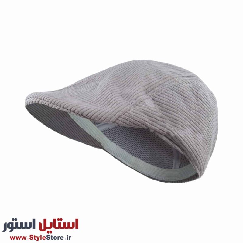 کلاه پیکی بلایندرز مردانه مدل کبریتی کد 1532 رنگ طوسی