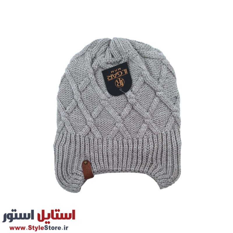 کلاه بافتنی ایلگار مدل رو گوشی کد 1529