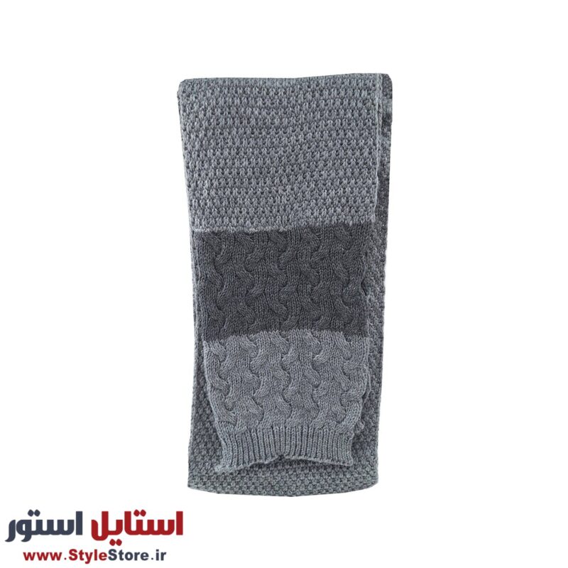 ست کلاه و شال گردن بافتنی سیلکا کد 1537