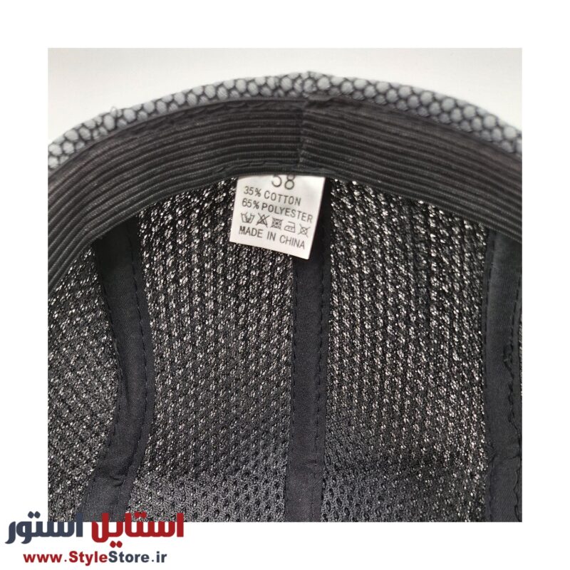 کلاه فلت مردانه مدل CIRCLE کد 1533 رنگ خاکستری
