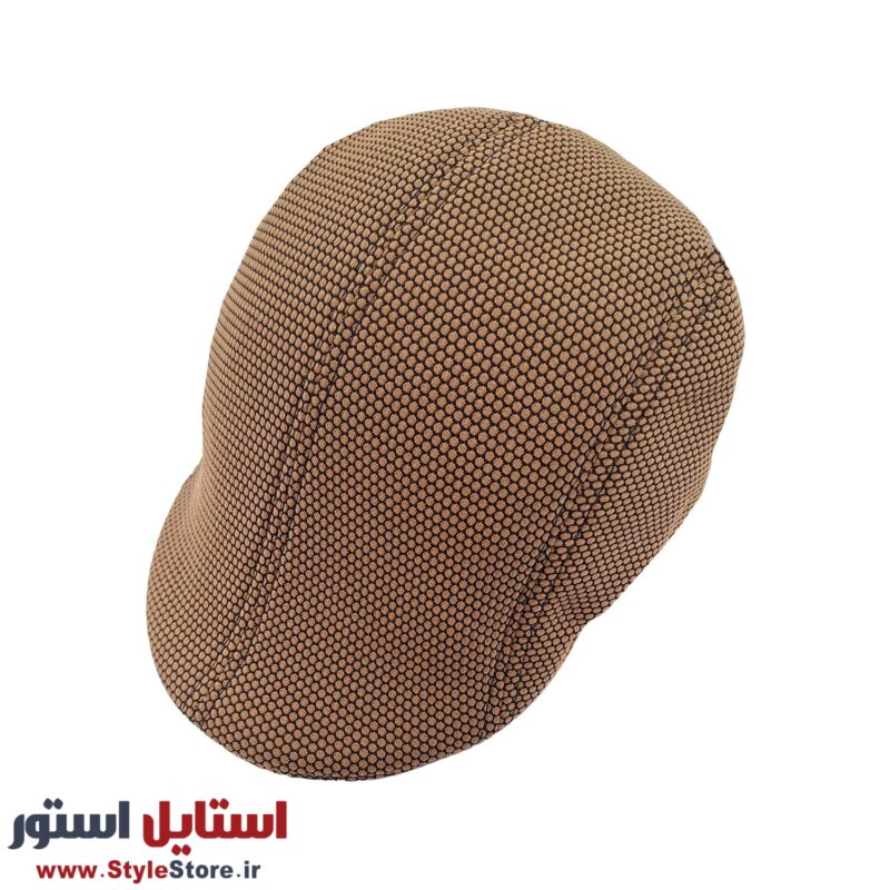 کلاه پیکی بلایندرز مردانه مدل CIRCLE کد 1533 رنگ نسکافه ای