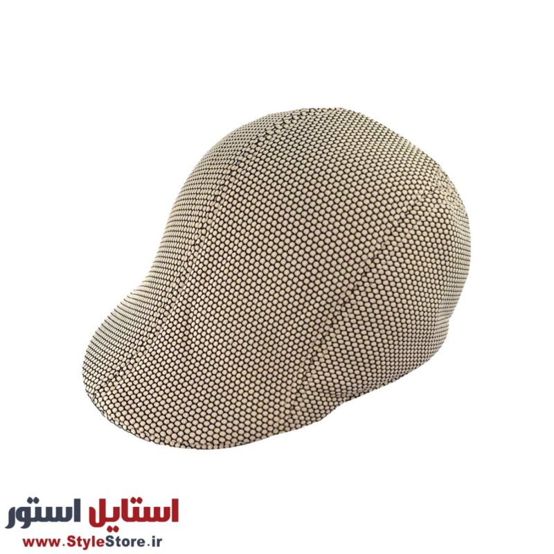 کلاه پیکی بلایندرز مردانه مدل CIRCLE کد 1533 رنگ نخودی