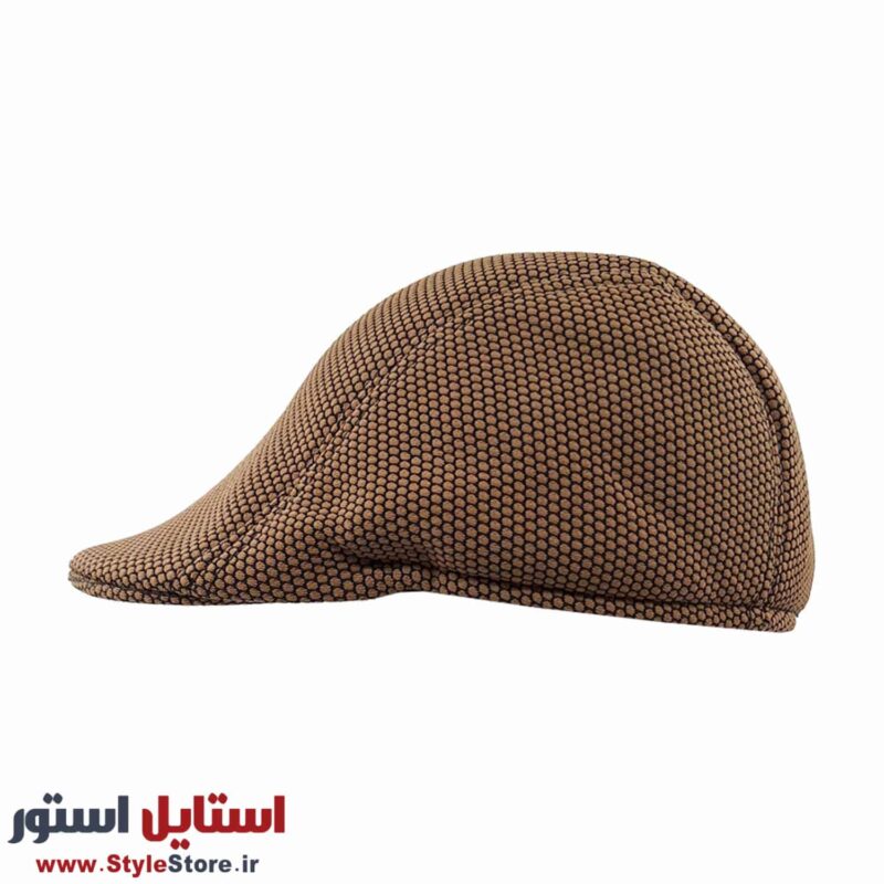 کلاه پیکی بلایندرز مردانه مدل CIRCLE کد 1533 رنگ نسکافه ای