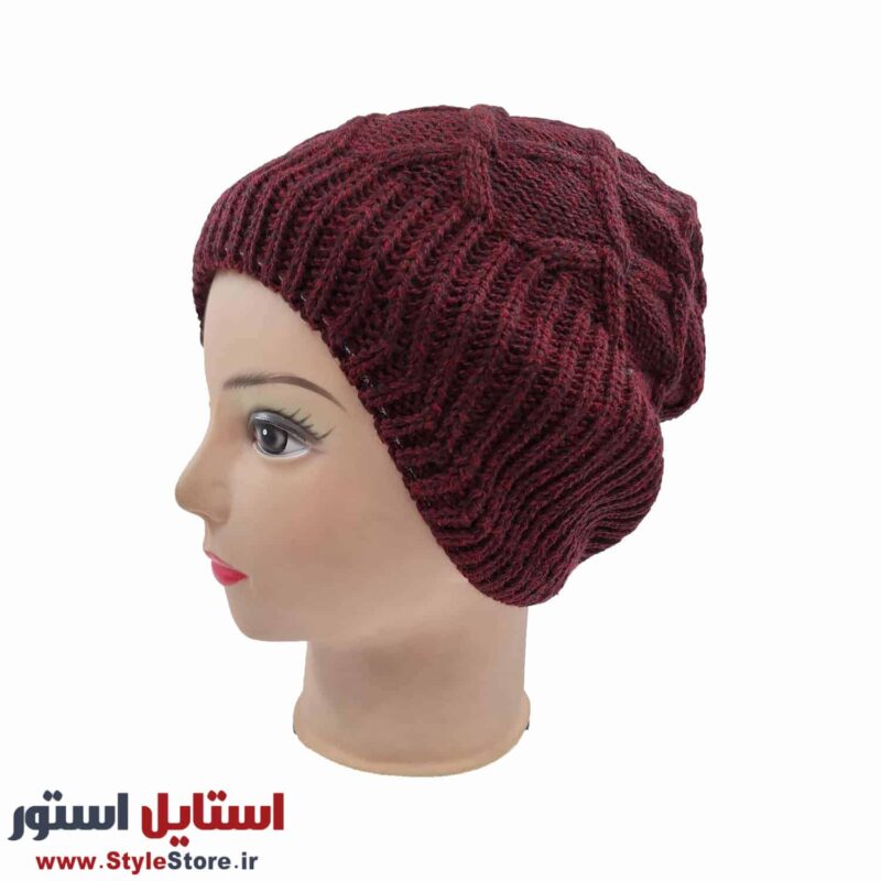 کلاه بافتنی ایلگار مدل رو گوشی کد 1529