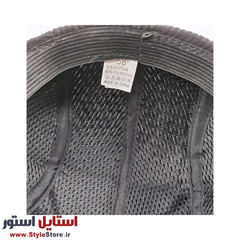 کلاه فلت مردانه مدل کبریتی کد 1532 رنگ مشکی