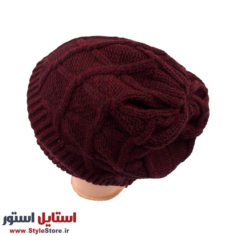 کلاه بافتنی ایلگار مدل رو گوشی کد 1529