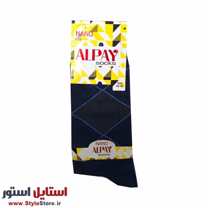 جوراب ساق بلند مردانه مدل Alpay-Loz کد 1460 مجموعه 6 عددی