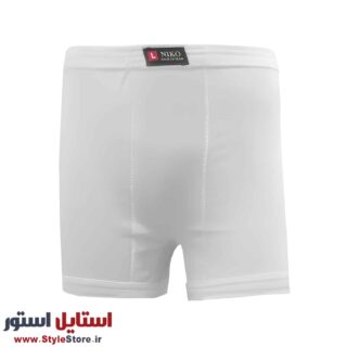 شورت پادار مردانه نیکو رنگ سفید