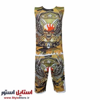 ست تاپ و شلوارک مردانه مدل 5 کد 1554