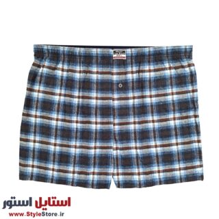 شورت پادار مردانه حریر تن پوش مدل باکسر کد 4k1572