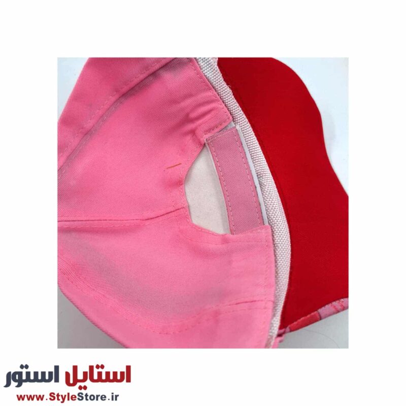 کلاه کپ دخترانه مدل Love Girl کد 1598 رنگ صورتی