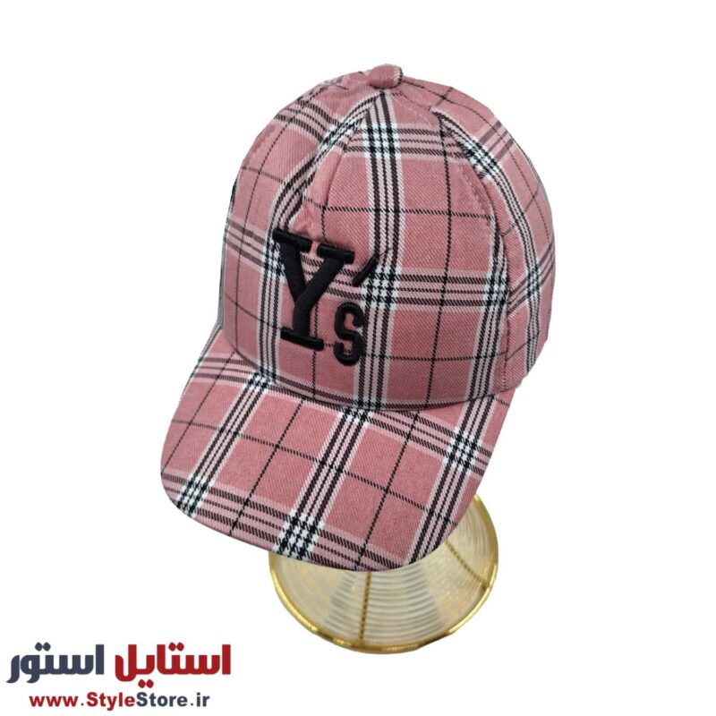 کلاه کپ بچگانه مدل YS کد 1618 رنگ صورتی
