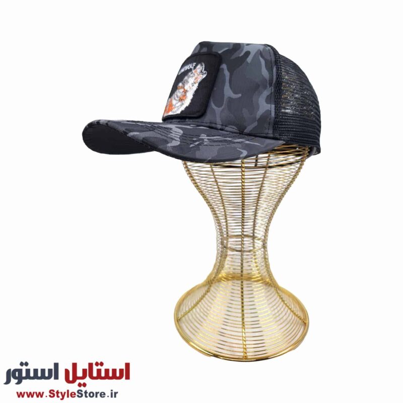 کلاه کپ طرح گرگ کد CH-1604